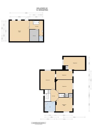Floorplan - Holleweg 22, 6365 BS Schinnen
